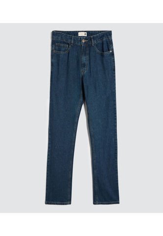 Jean Para Hombre Regular Color Azul Medio Marca Ostu #60160385 Ostu