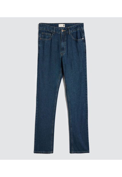 Jean Para Hombre Regular Color Azul Medio Marca Ostu #60160385