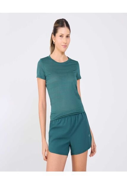 Camiseta Para Mujer Manga Corta Cuello Redondo Color Verde  Marca Ostu #40092385