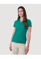 Polo Para Mujer Manga Corta Color Verde  Marca Ostu #40110172 de Ostu