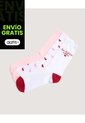 Medias Pack X3 Caña Larga Con Corazones X3 Para Mujer Negro Ostu de Ostu