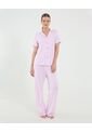 Pijama Para Mujer M/C P/L Color Rosa Marca Ostu #40040418 de Ostu