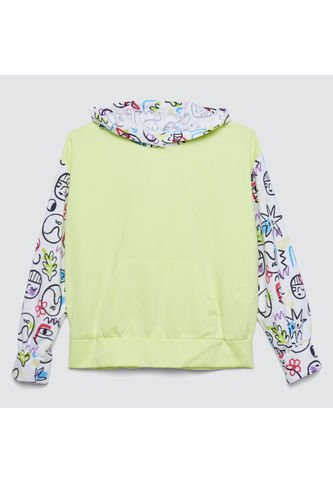 Hoodie Niña Ostu  Verde Poliéster 90060094-76861 Ostu