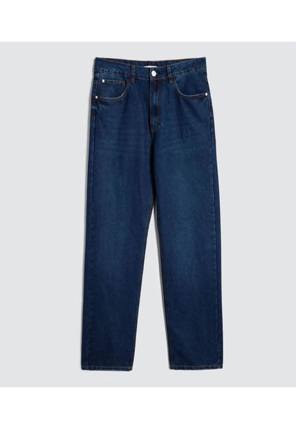 Jean Para Hombre Loose Color Azul Oscuro Marca Ostu #60160405
