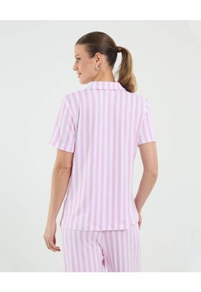 Pijama Para Mujer M/C P/L Color Rosa Marca Ostu #40040418