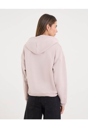 Buzo Para Mujer Hoodie Color Camel Marca Ostu #40060504