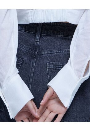 Camisa Para Mujer Manga Larga Color Blanco Marca Ostu #40010172