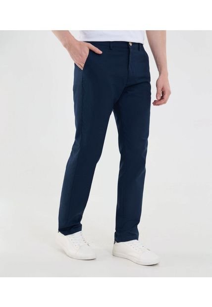 Pantalón Para Hombre Chino Color Azul Marca Ostu #60070458
