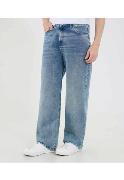 Jean Para Hombre Loose Color Azul Marca Ostu #60160435
