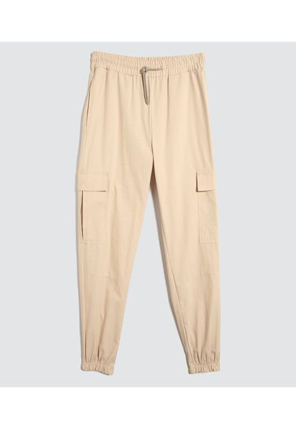 Pantalon Para Hombre Jogger Color Beige Marca Ostu #60070354