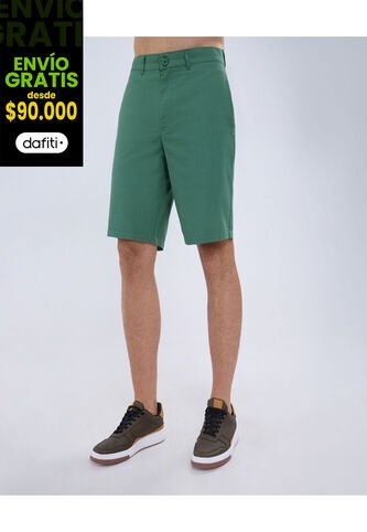 Bermuda Para Hombre  Color Verde  Marca Ostu #60100383 Ostu