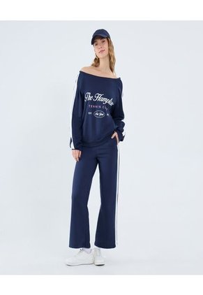 Pantalón Para Mujer Moda Color Azul Marca Ostu #40070761