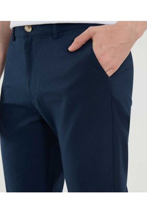 Pantalón Para Hombre Chino Color Azul Marca Ostu #60070458
