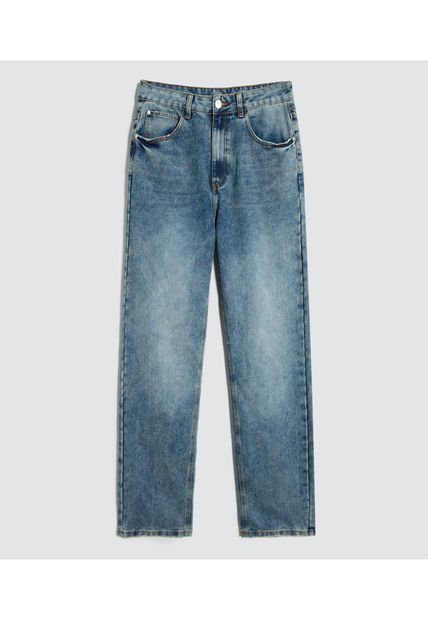 Jean Para Hombre Loose Color Azul Claro Marca Ostu #60160406