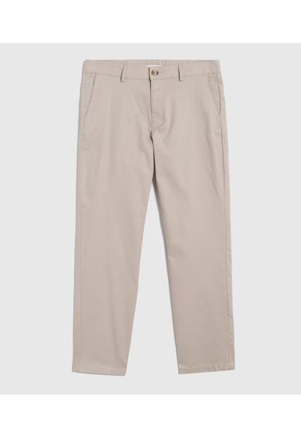 Pantalón Para Hombre Chino Color Beige Marca Ostu #60070458