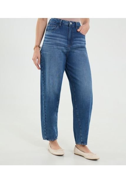 Jean Para Mujer Balloon Color Azul Marca Ostu #40160589