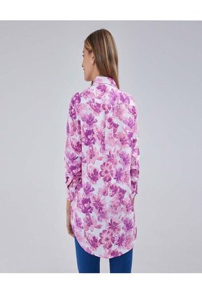 Camisa Para Mujer Manga Larga Color Rosado  Marca Ostu #40010216