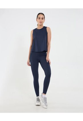 Leggins Para Mujer Largo Color Azul Marca Ostu #40230606