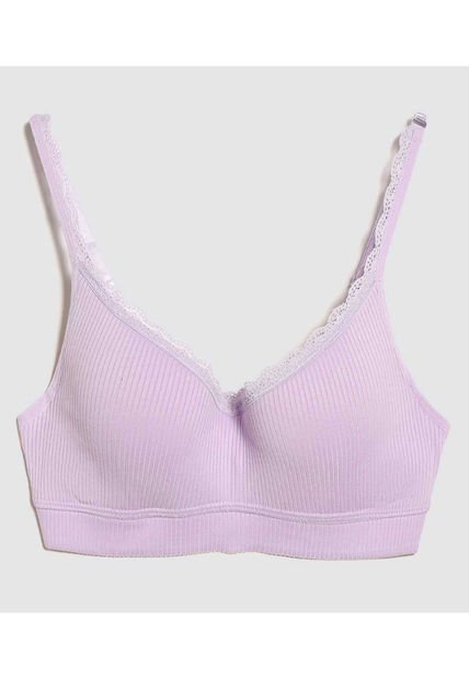 Top Para Mujer Top Color Morado Marca Ostu #40220331