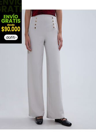 Pantalon Para Mujer  Color Beige Marca Ostu #40070699 Ostu