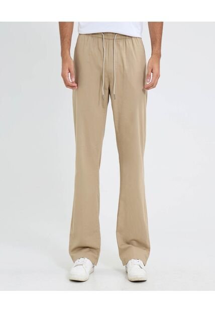 Pantalón Para Hombre Jogger Color Beige Marca Ostu #60070468