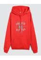 Buzo Para Mujer Hoodie Color Rojo Marca Ostu #40060351 de Ostu