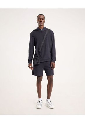 Buzo Para Hombre Hoodie Color Gris Marca Ostu #60060544