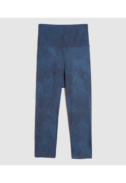 Leggins Para Mujer Medio Color Azul  Marca Ostu #40230573
