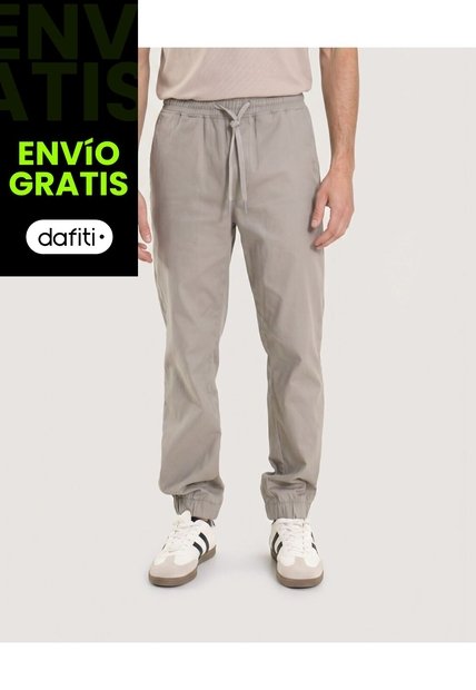 Jogger Utility Relax  Para Hombre Gris Ostu