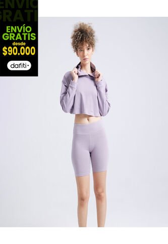 Buzo Para Mujer Hoodie Color Morado Marca Ostu #40060225 Ostu