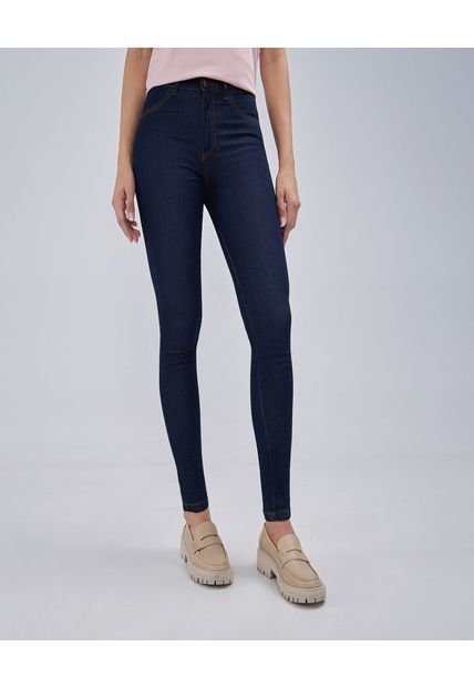 Jean Para Mujer Push Up Color Azul  Marca Ostu #40160428