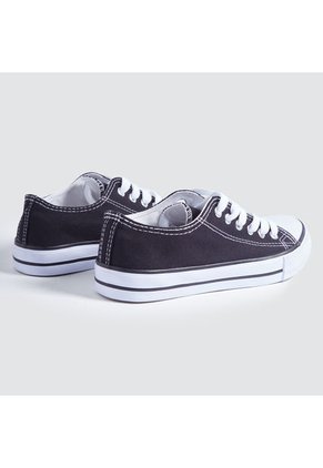 Tennis Mujer Ostu  Negro Textil