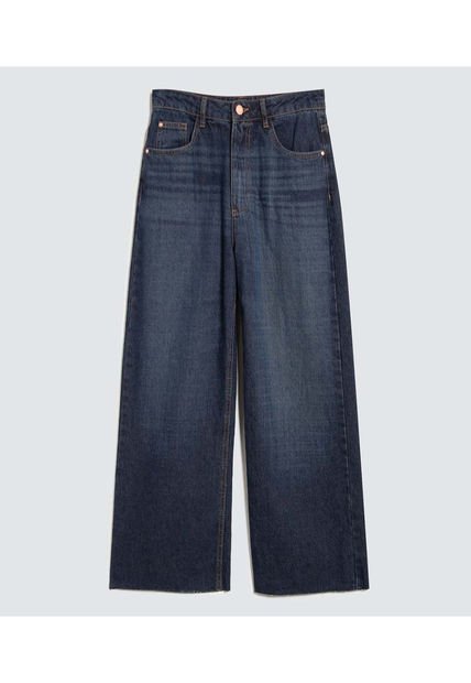 Jean Para Mujer Culotte Color Azul  Marca Ostu #40160531