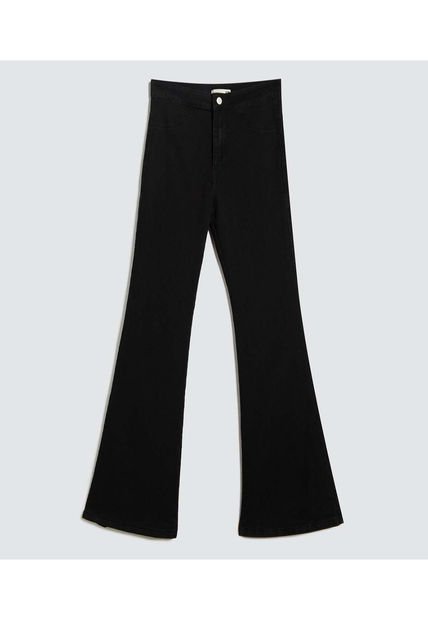 Jean Para Mujer Jeggings Flare Color Negro Marca Ostu #40160468