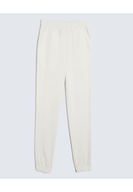 Pantalón Infantil Niña Jogger Color Crema Marca Ostu #90070064