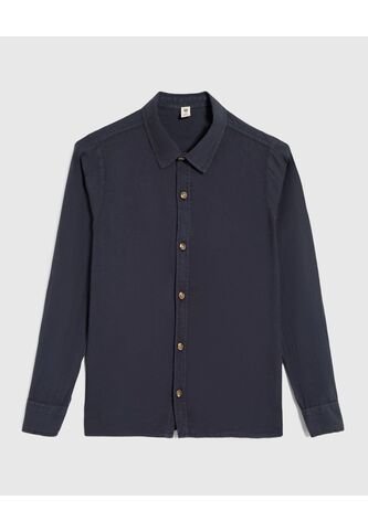 Camisa Para Niño Manga Larga Color Azul  Marca Ostu #80010049 Ostu