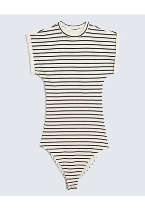 Body Para Mujer Manga Corta Color Negro Marca Ostu #40200173