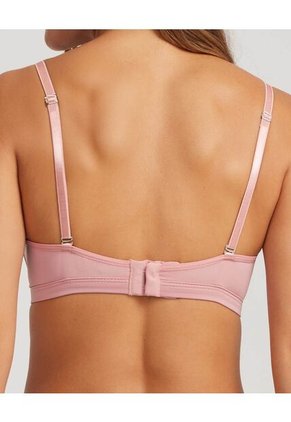 Brasier Para Mujer Copa Triangular Color Rosado Marca Ostu #40830014