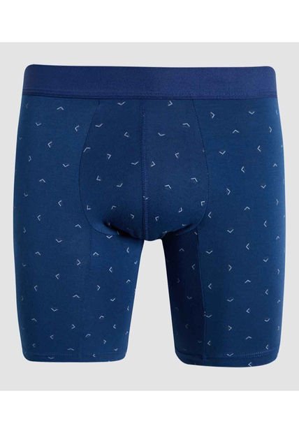 Boxer Para Hombre Filete Medio Color Azul  Marca Ostu #60000440
