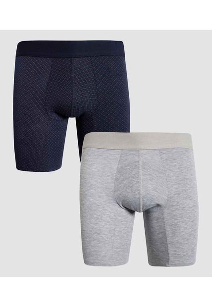 Boxer Para Hombre Filete Medio Algodón Color Pack X Marca Ostu #60000465