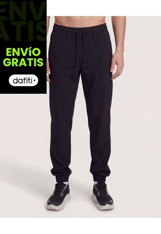 Pantalón Jogger  Para Hombre Negro Ostu Ostu