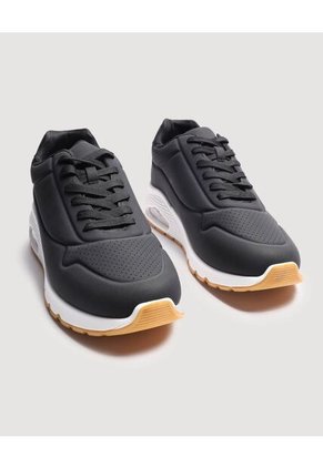 Tenis  Para Hombre Sport Color Negro Marca Ostu #60720127