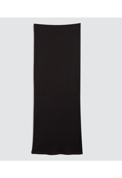 Falda Para Mujer Medio Color Negro Marca Ostu #40140145