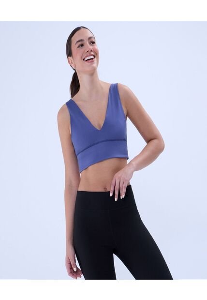 Top Para Mujer Top Color Azul  Marca Ostu #40220386