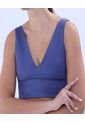 Top Para Mujer Top Color Azul  Marca Ostu #40220386 de Ostu