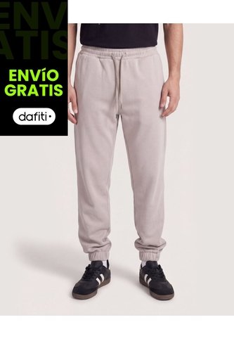 Jogger Comfort Fit  Para Hombre Café Ostu Ostu