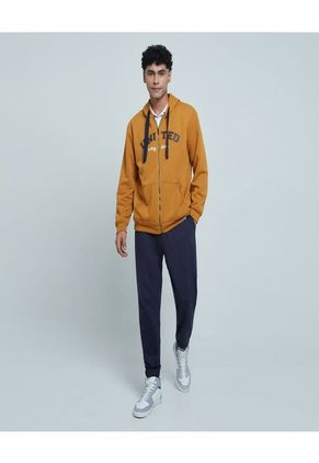 Buzo Para Hombre Zipper Color Amarillo  Marca Ostu #60060304