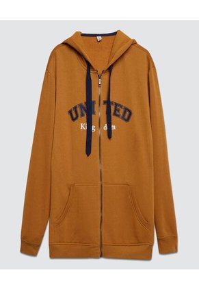 Buzo Para Hombre Zipper Color Amarillo  Marca Ostu #60060304