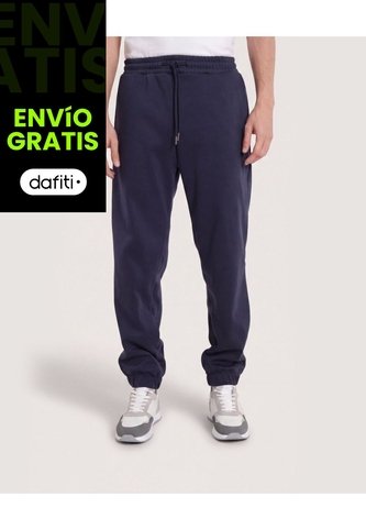 Jogger Comfort Fit  Para Hombre Azul Ostu Ostu