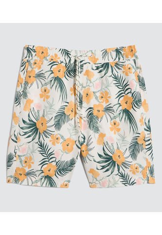 Pantaloneta Para Hombre De Baño Corta Color Verde Oscuro Marca Ostu #60270035 Ostu